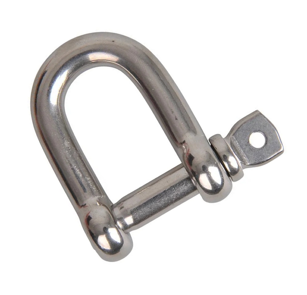 ProPlus SF_547010 D-Schäkel 10mm Rund Kurz 4000 daN Verbindungselement