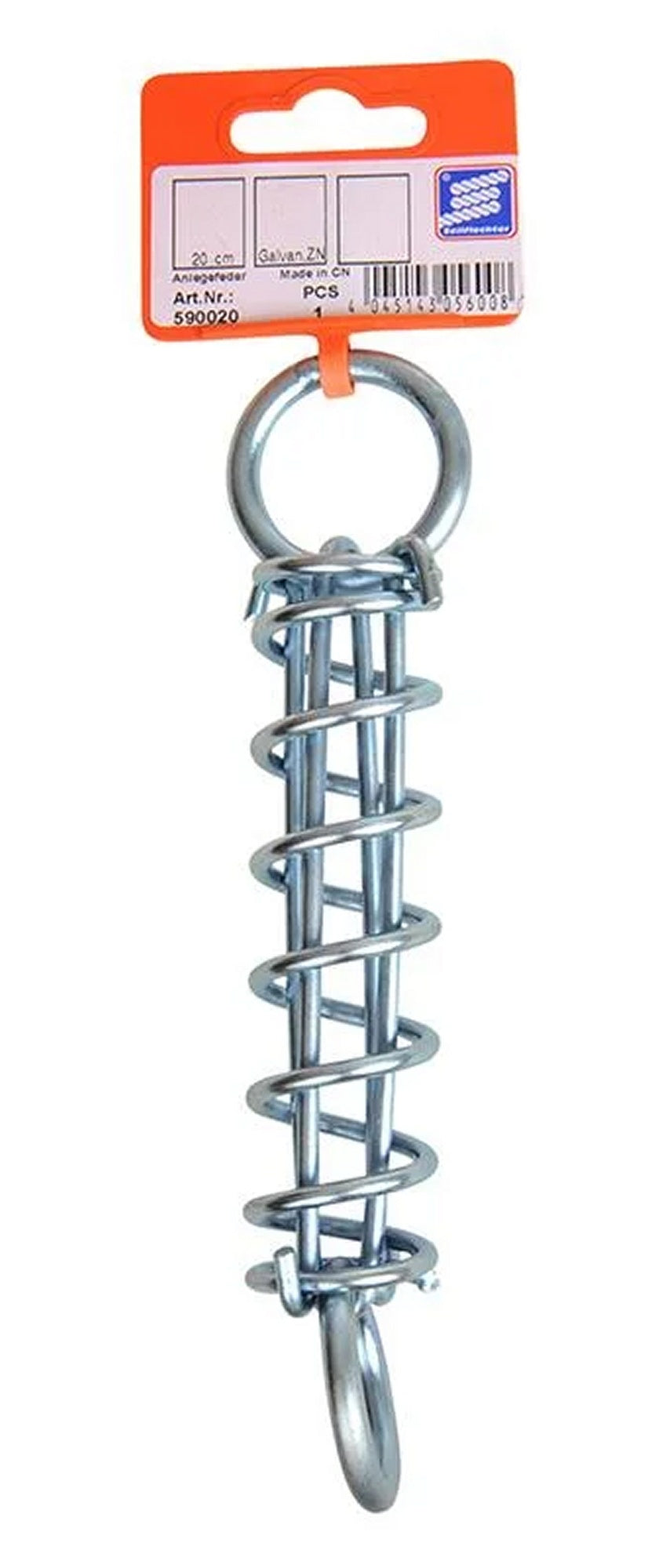 ProPlus SF_590020 Anlegefedern verzinkt Länge 20cm Bootszubehör Ruckdämpfer