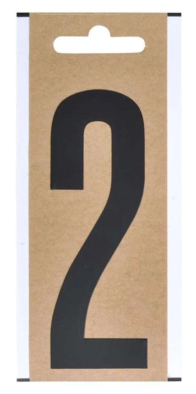 ProPlus SF_971030 Folienzeichen "2" 10cm Foliensymbol Folienbild