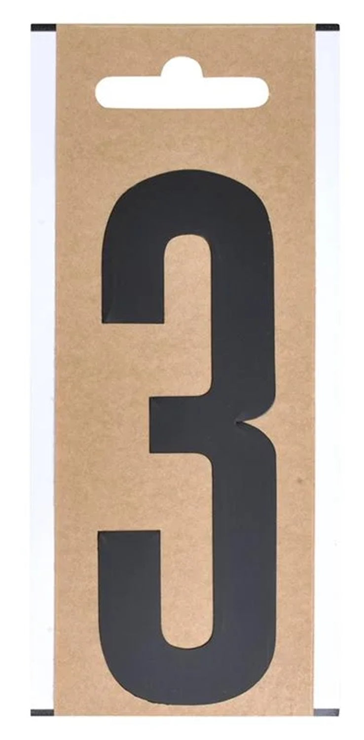 ProPlus SF_971031 Folienzeichen "3" 10cm Foliensymbol Folienbild