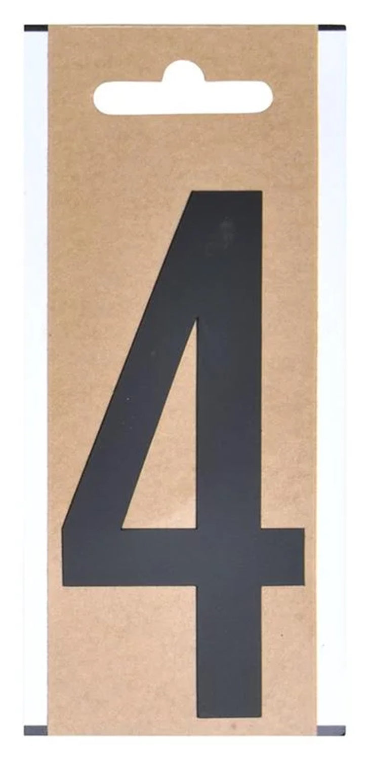 ProPlus SF_971032 Folienzeichen "4" 10cm Foliensymbol Folienbild