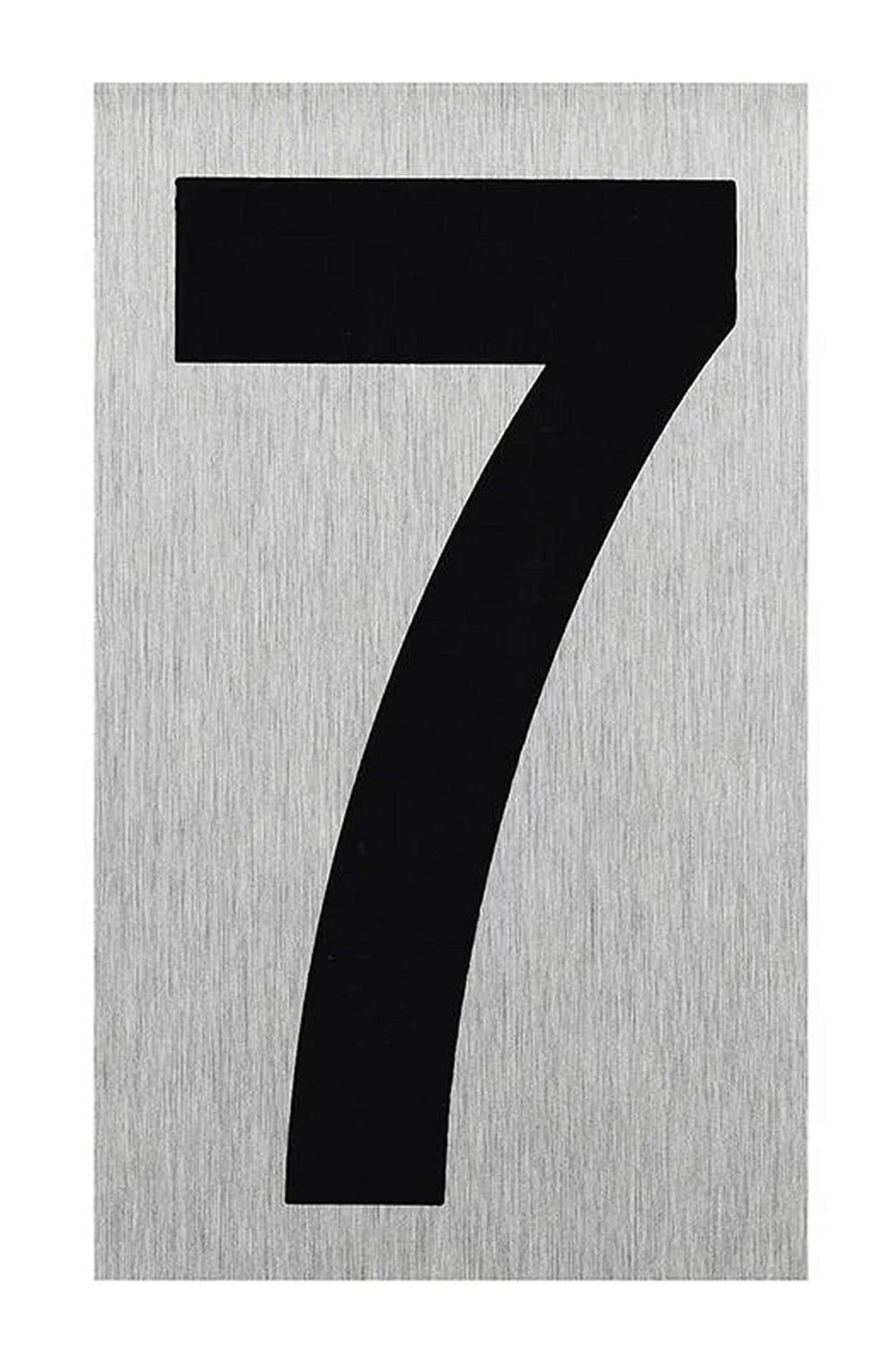 ProPlus SF_972102 Aluminium Türschild "7" 100x60mm Tür Schild