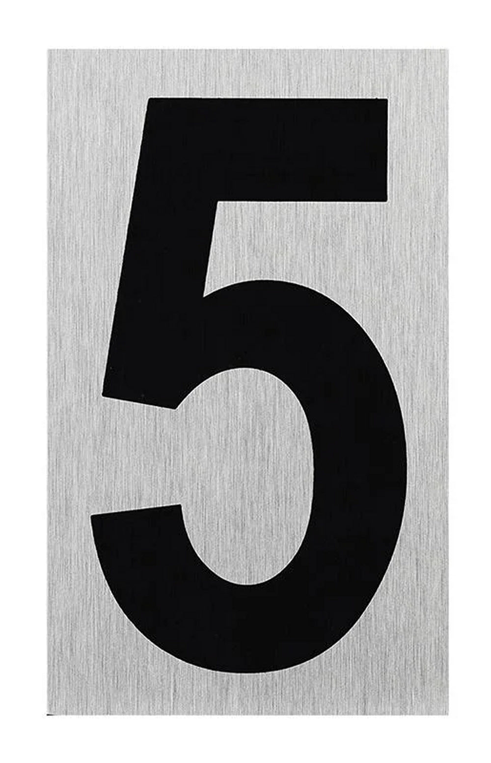ProPlus SF_972104 Aluminium Türschild "5" 100x60mm Tür Schild