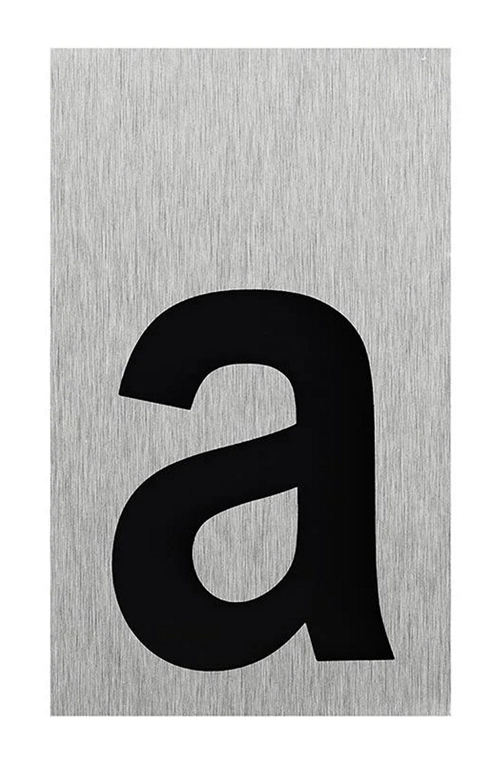 ProPlus SF_972121 Aluminium Türschild "a" 100x60mm Tür Schild