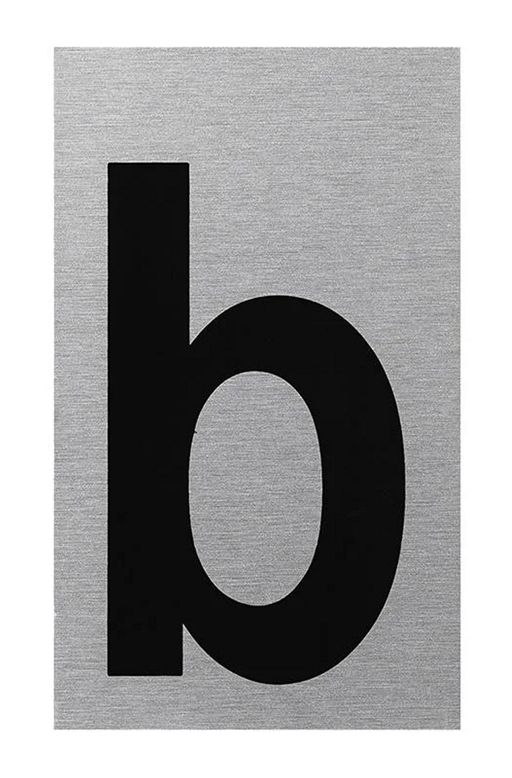 ProPlus SF_972122 Aluminium Türschild "b" 100x60mm Tür Schild