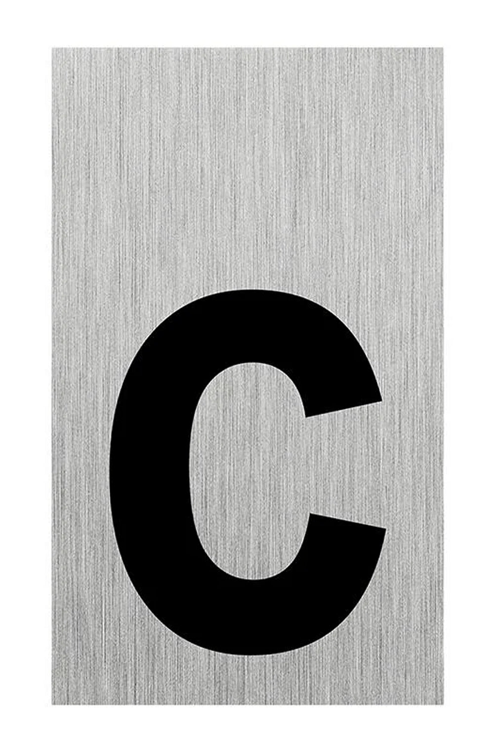 ProPlus SF_972123 Aluminium Türschild "c" 100x60mm Tür Schild