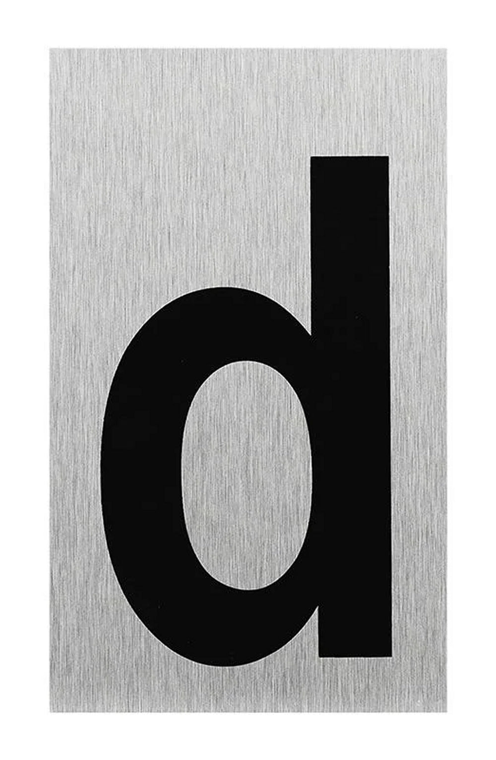 ProPlus SF_972124 Aluminium Türschild "d" 100x60mm Tür Schild