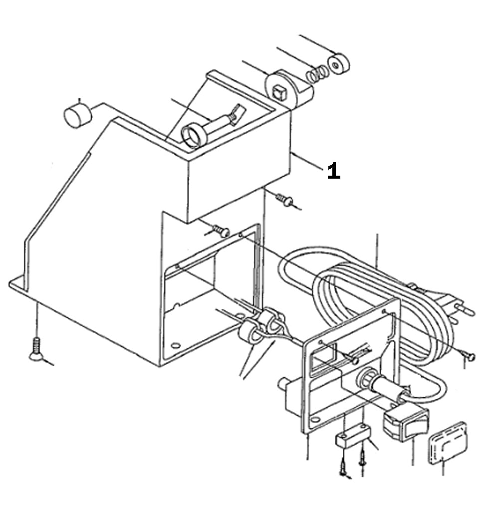 PROXXON 21200-01 Gehäuse für Bohrerschärfgerät Bohrerschleifgerät BSG 21200