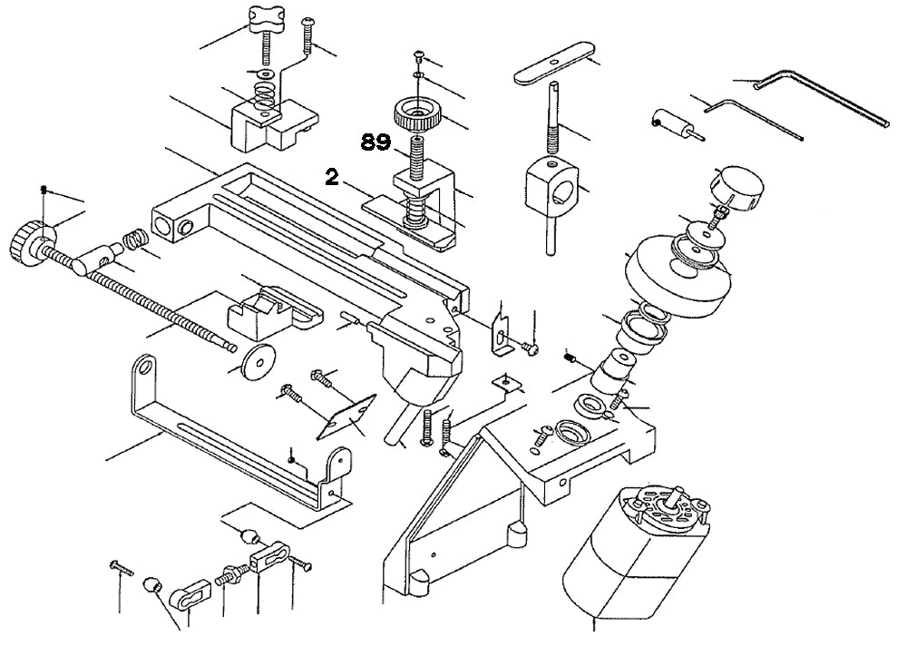 PROXXON 21200-02 21200-89 Andruckprisma inklusive Bolzen für Bohrerschärfgerät Bohrerschleifgerät BSG 21200