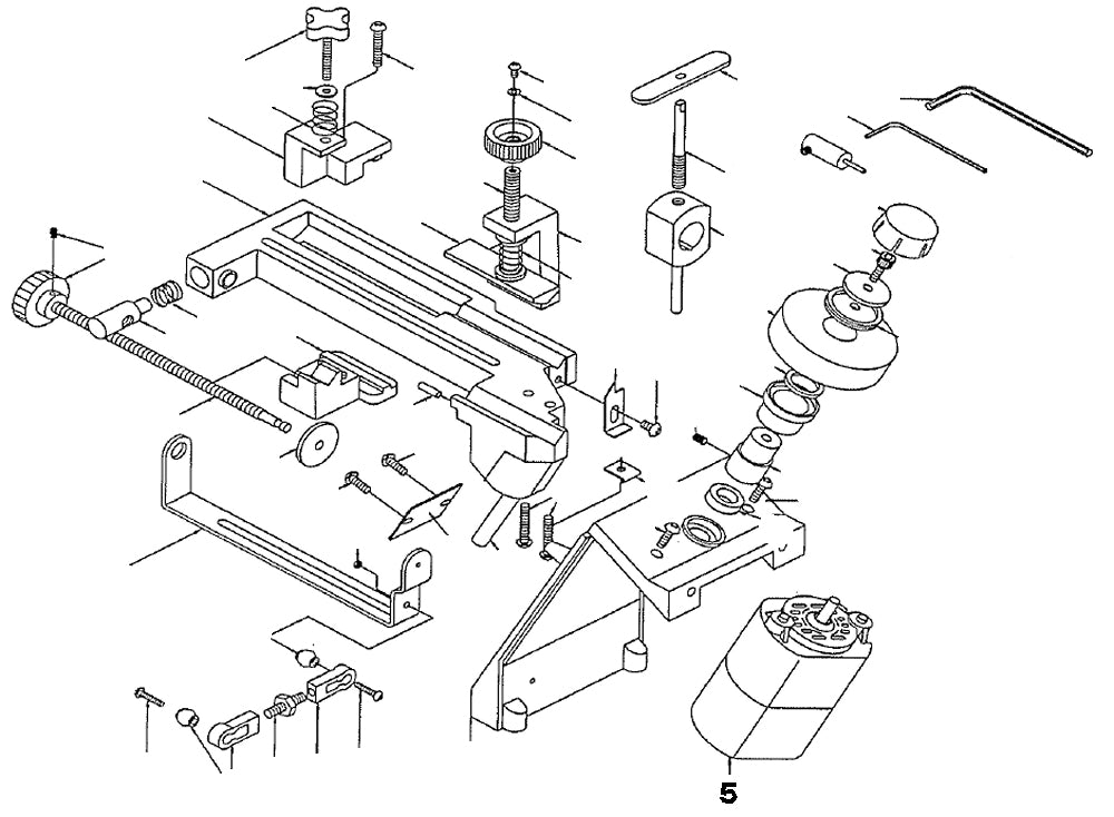 PROXXON 21200-05 Motor für Bohrerschärfgerät Bohrerschleifgerät BSG 21200