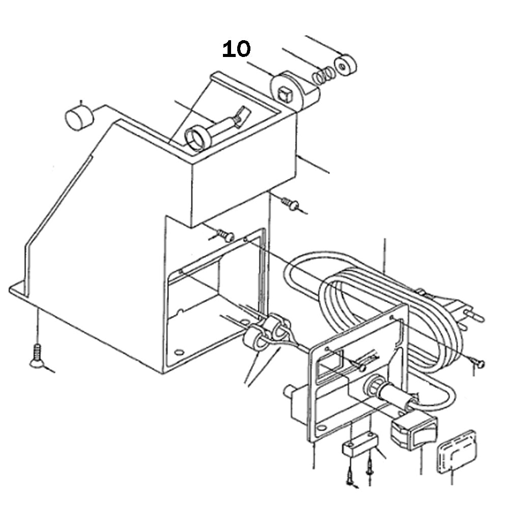 PROXXON 21200-10 Schiebeknopf für Bohrerschärfgerät Bohrerschleifgerät BSG 21200