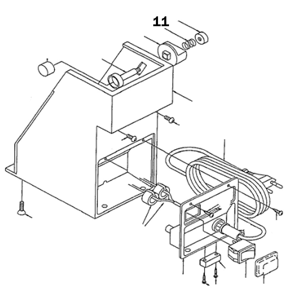 PROXXON 21200-11 Druckfeder für Bohrerschärfgerät Bohrerschleifgerät BSG 21200