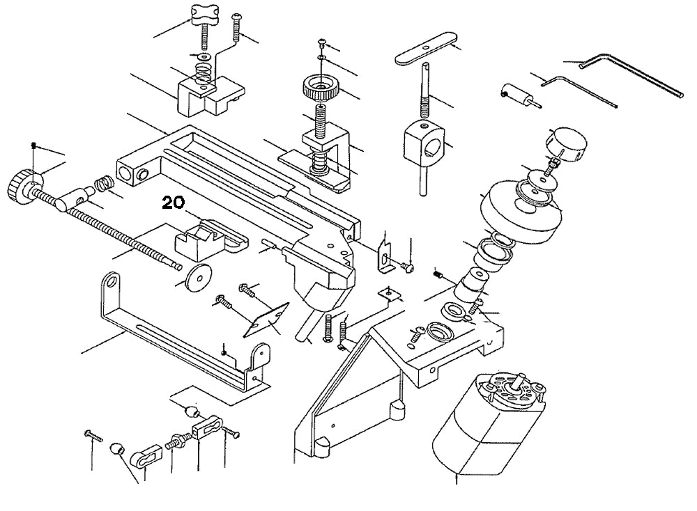 PROXXON 21200-20 Prisma für Bohrerschaft für Bohrerschärfgerät Bohrerschleifgerät BSG 21200