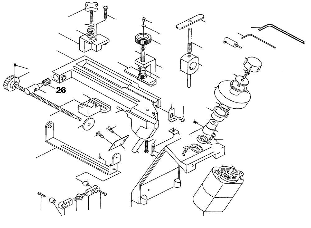 PROXXON 21200-26 Druckfeder für Bohrerschärfgerät Bohrerschleifgerät BSG 21200