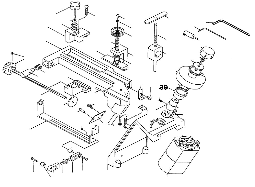 PROXXON 21200-39 Abdeckung für Bohrerschärfgerät Bohrerschleifgerät BSG 21200