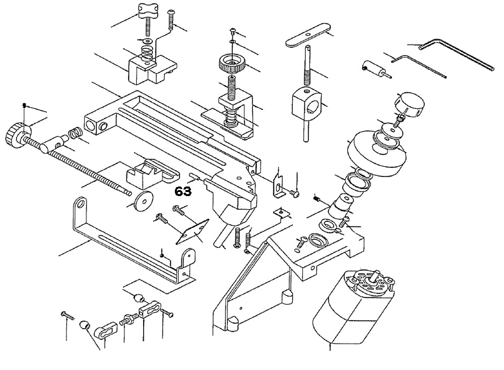 PROXXON 21200-63 Stift für Bohrerschärfgerät Bohrerschleifgerät BSG 21200