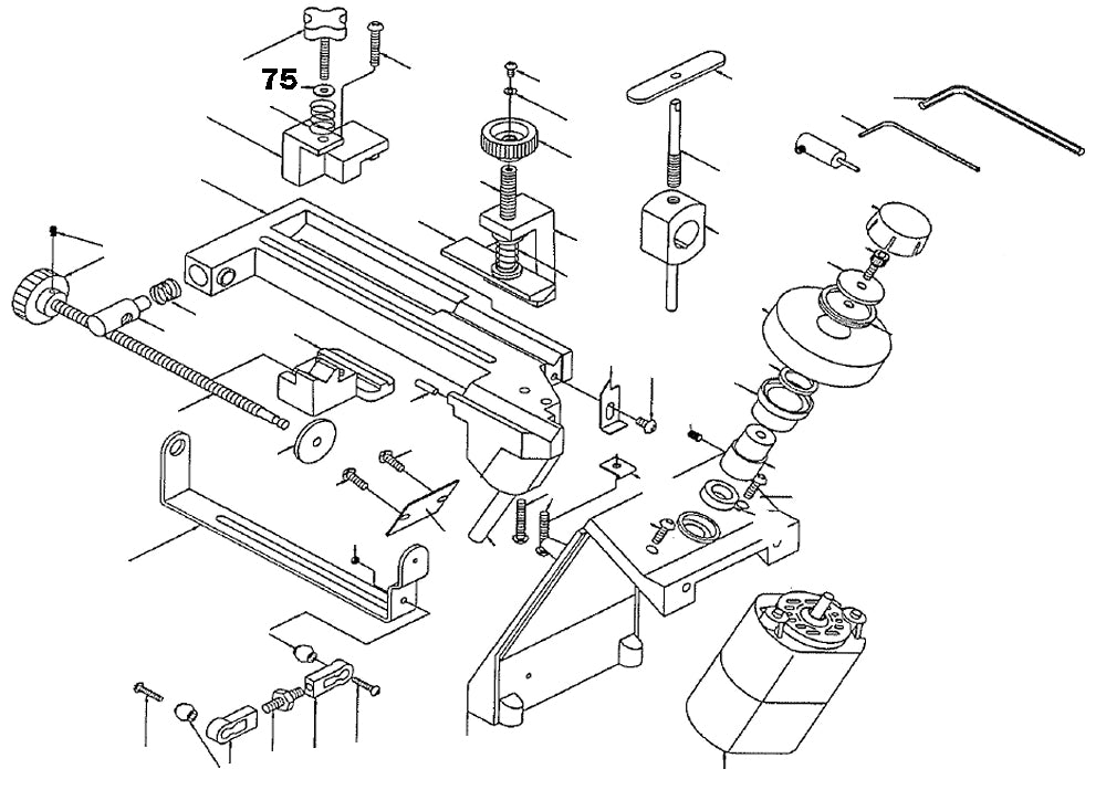 PROXXON 21200-75 Scheibe für Bohrerschärfgerät Bohrerschleifgerät BSG 21200