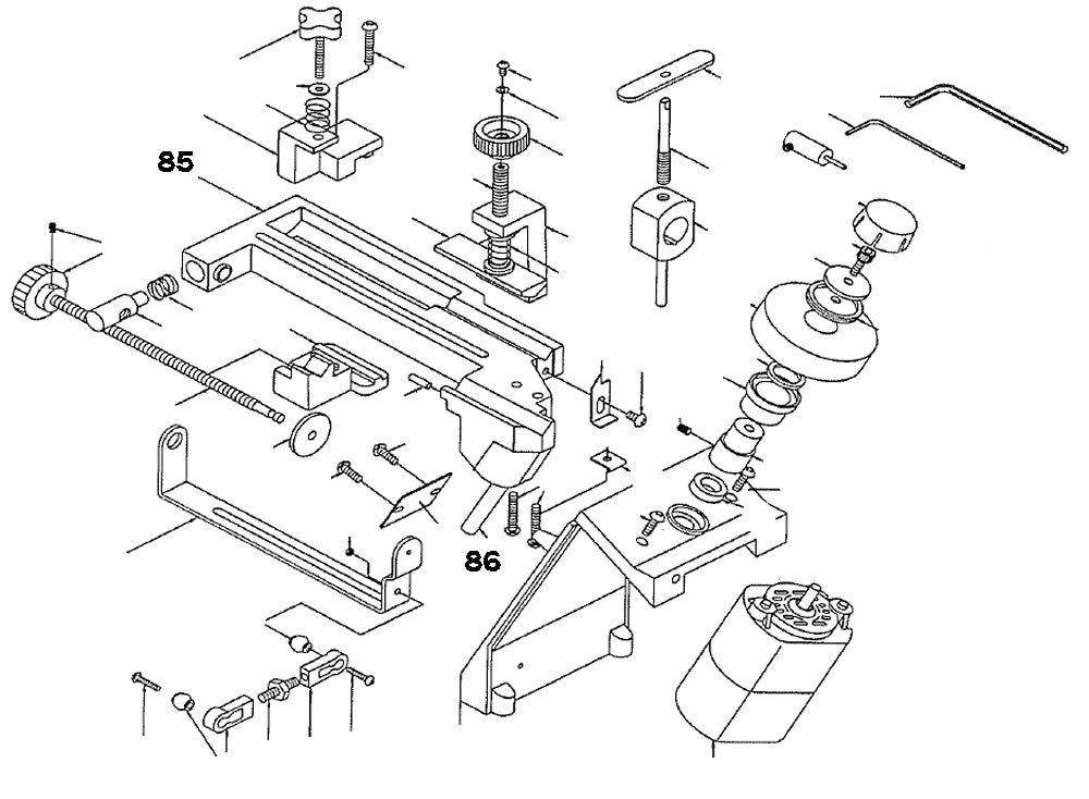 PROXXON 21200-85 21200-86 Schwenkarm inklusive Stab für Bohrerschärfgerät Bohrerschleifgerät BSG 21200