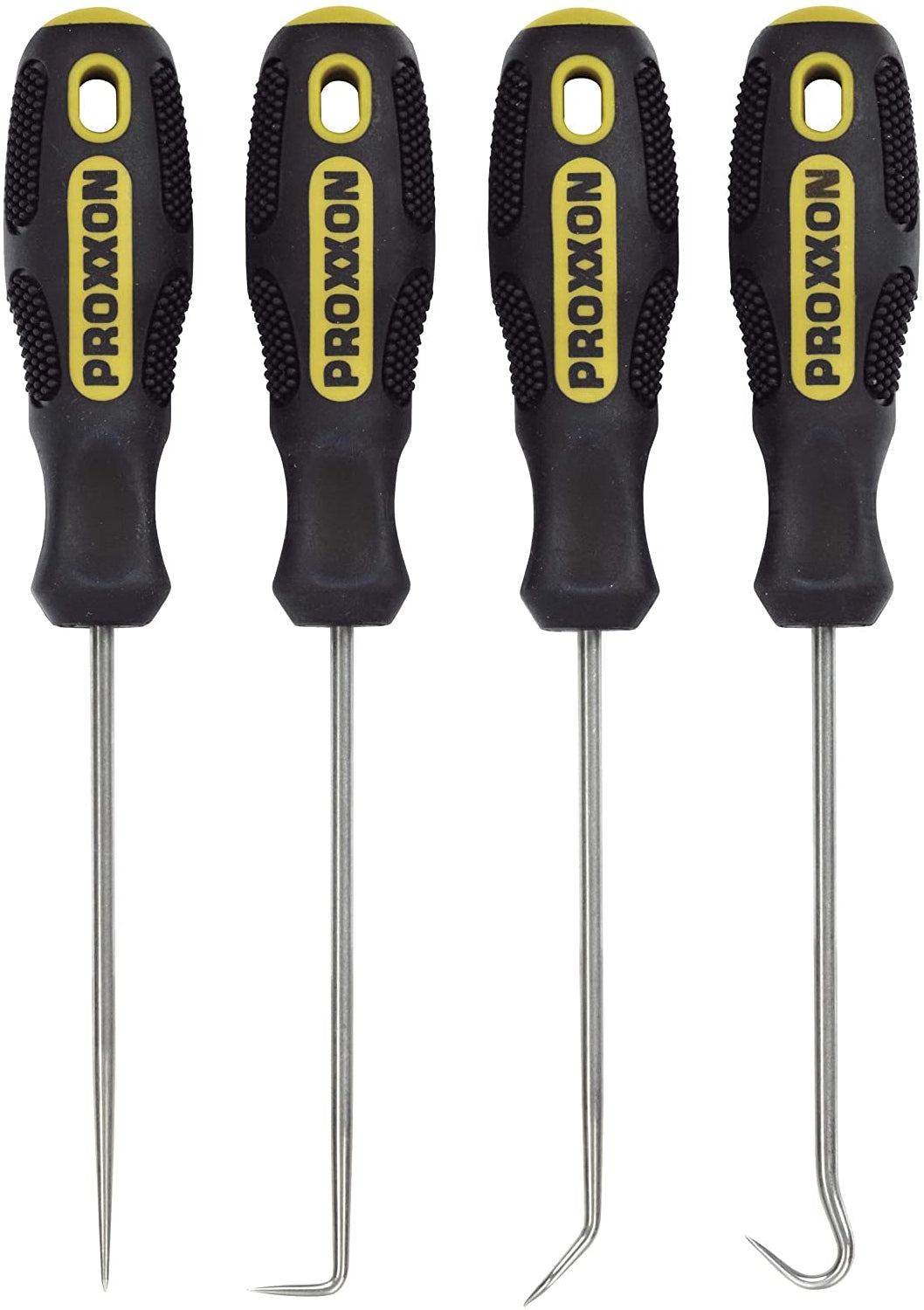 PROXXON 22700 MICRO Haken- und Nadel Satz 4 teilig