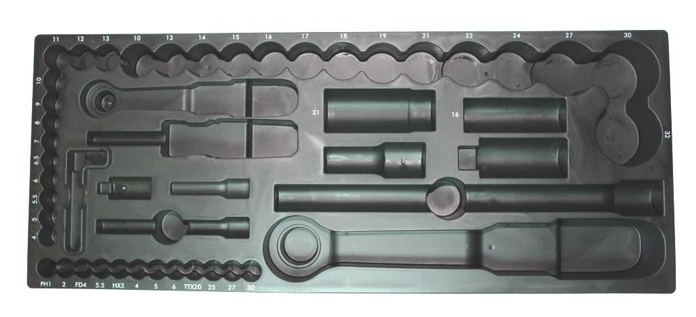 PROXXON Kunststoffeinlage / Einlage leer für Satz 23040