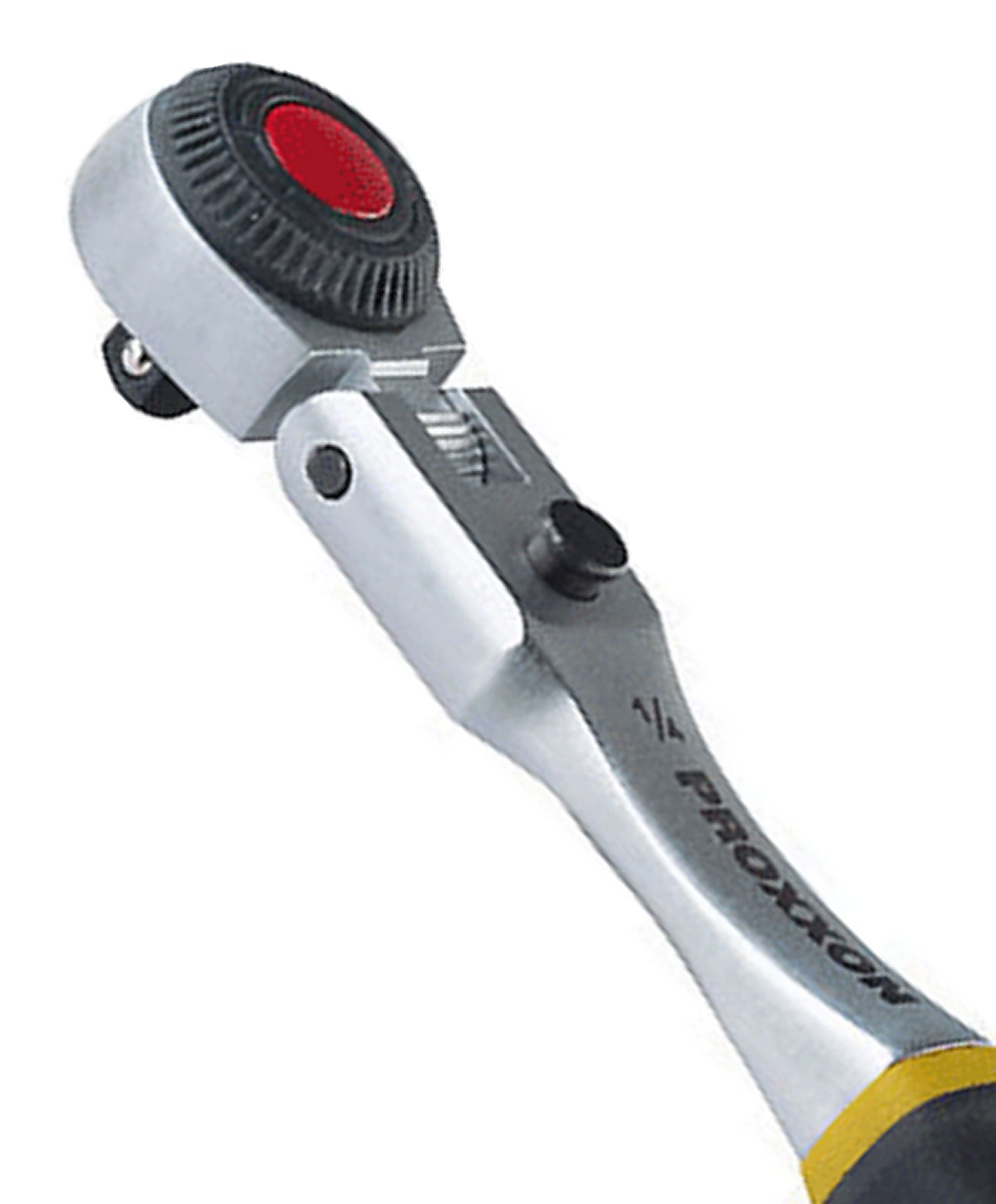 PROXXON 23074 Ratsche Knarre mit flexiblem Kopf Antrieb 6,3mm (1/4")