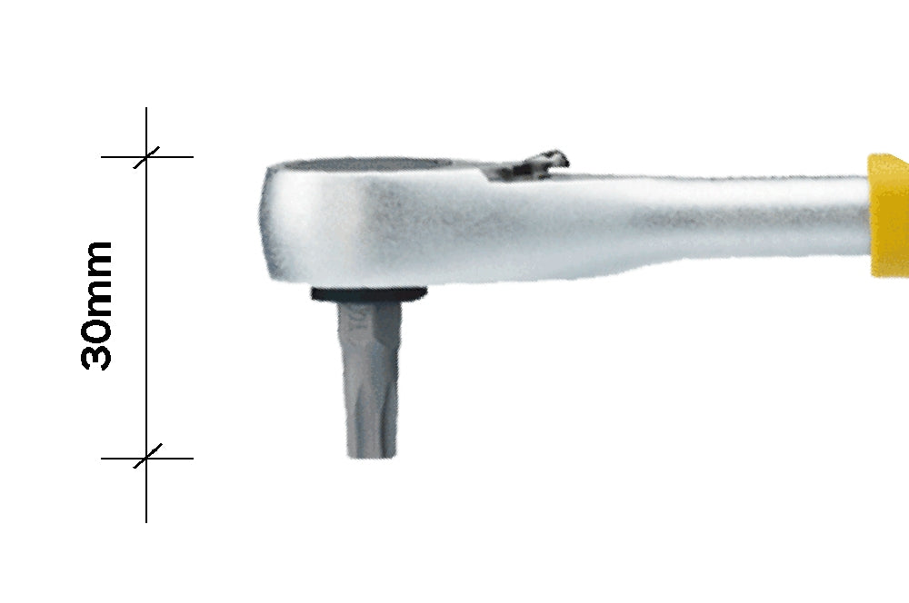 PROXXON 23109 Feinmechanikersatz mit Micro-Bit-Ratsche mit C3 (1/4") Sechskantaufnahme