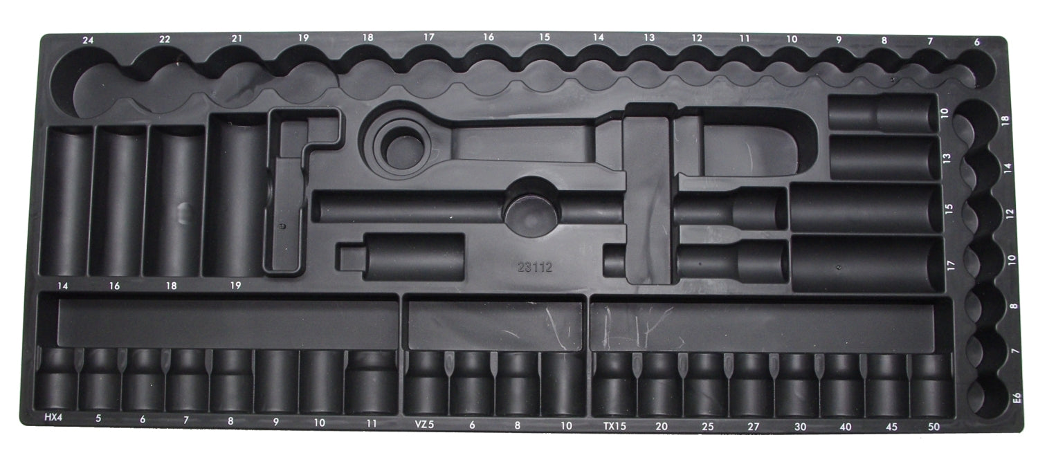 PROXXON Kunststoffeinlage / Einlage leer für Satz 23112