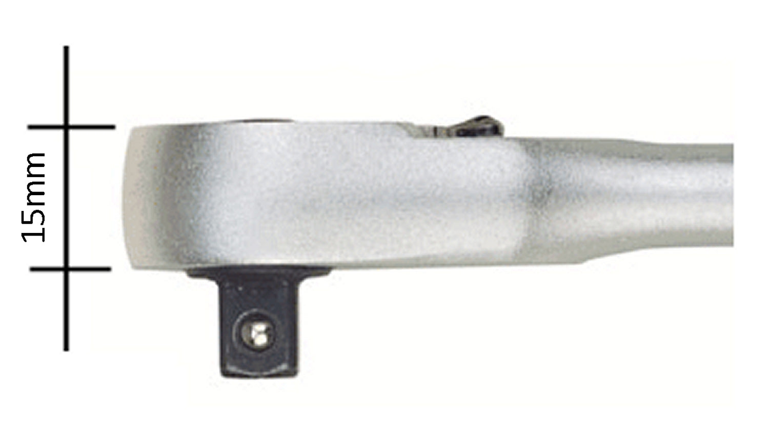 PROXXON 23162 MICRO Kompaktratsche 10mm (3/8") feinverzahnt mit 72 Zähnen