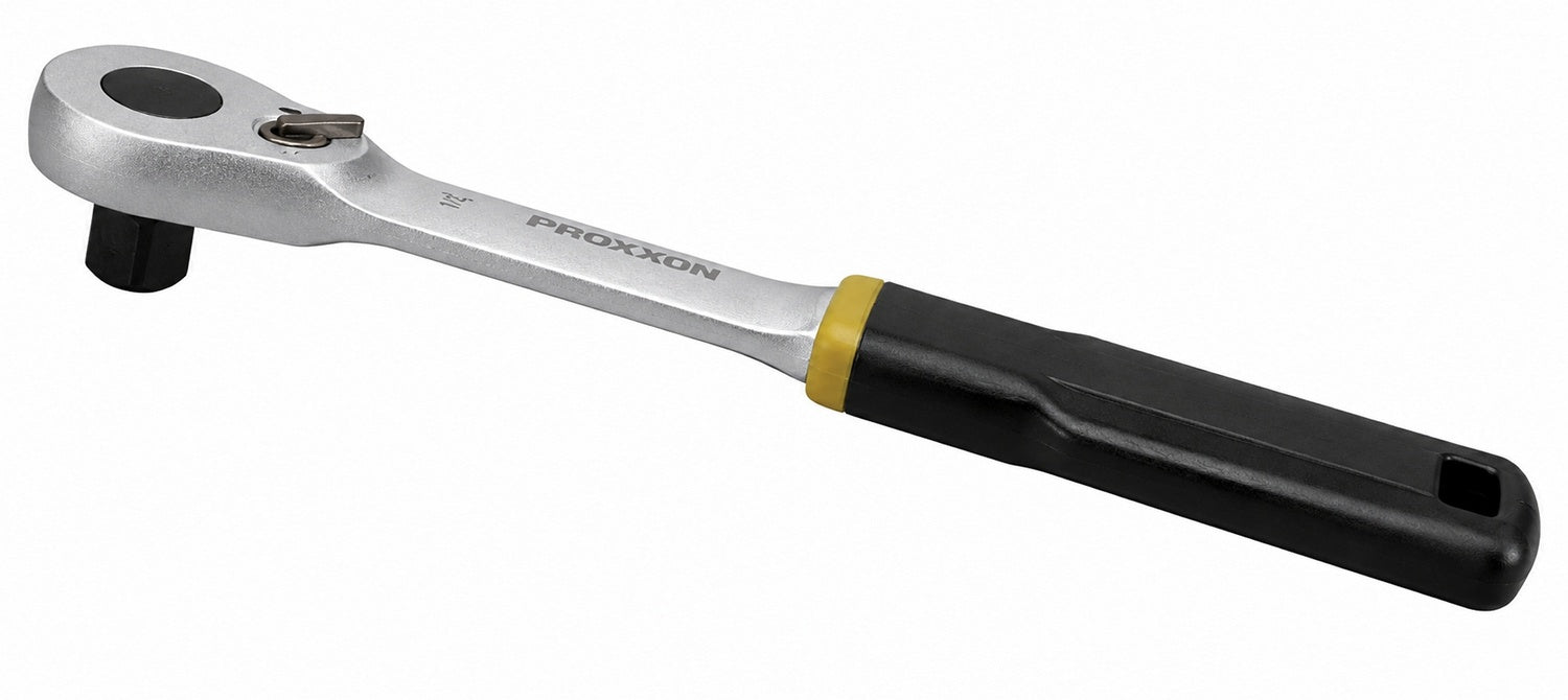 PROXXON 23195 Slim Line Ratschen Antrieb 12,5mm (1/2") extrem flacher Kopf und Schaft