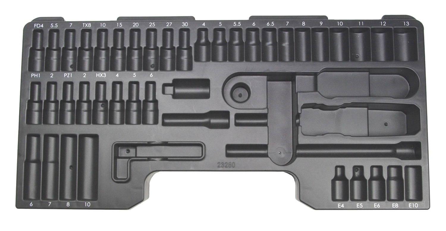 PROXXON Kunststoffeinlage / Einlage leer für Satz 23280