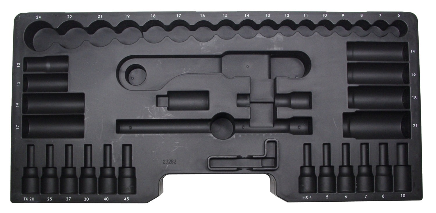 PROXXON Kunststoffeinlage / Einlage leer für Satz 23282