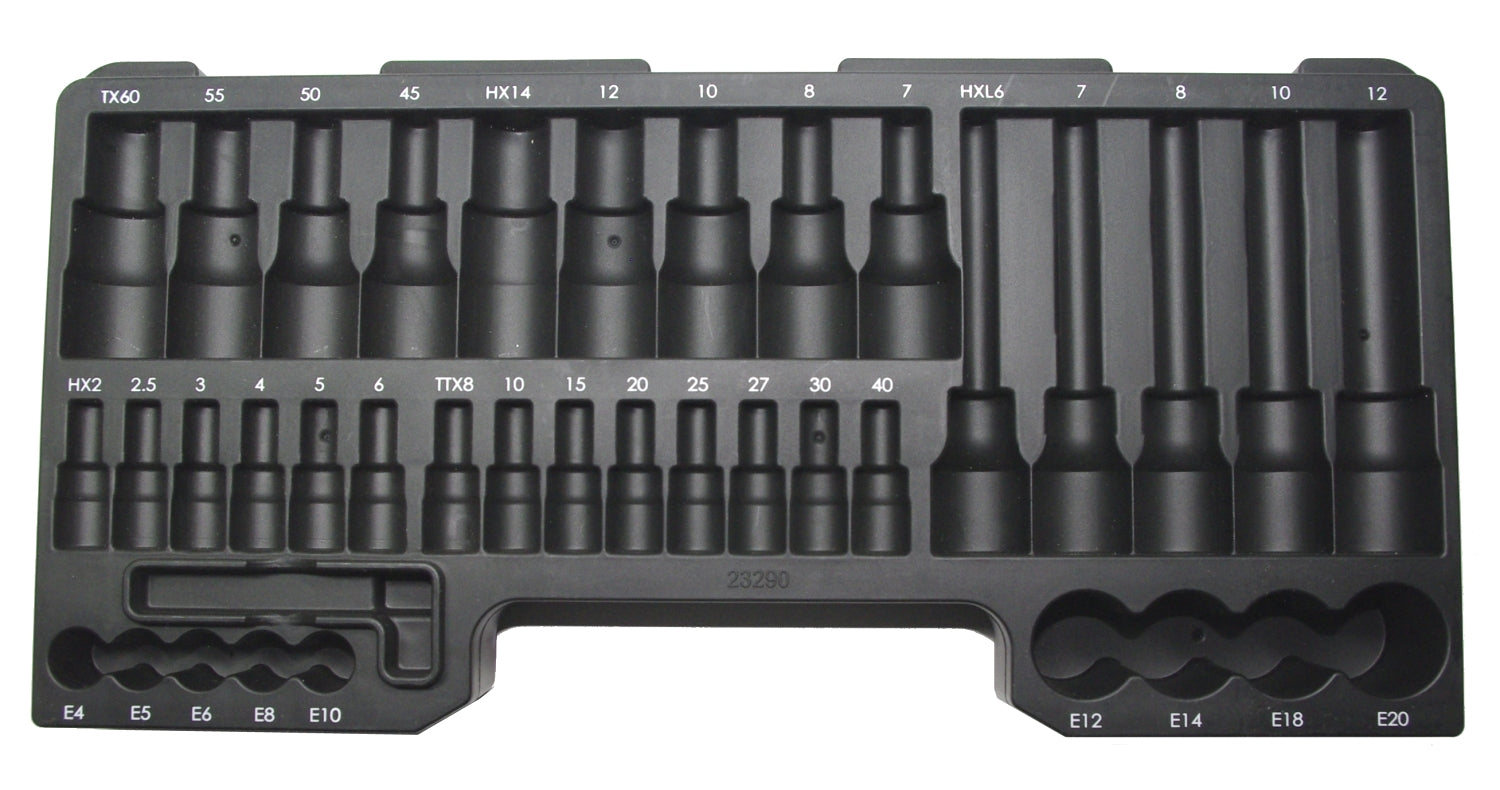 PROXXON Kunststoffeinlage / Einlage leer für Satz 23290