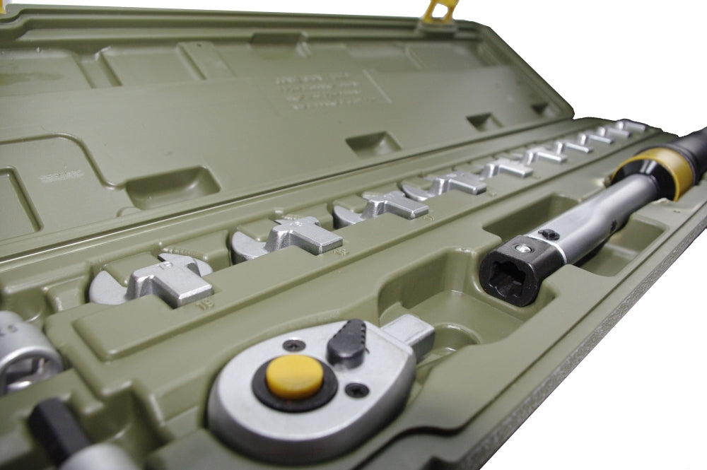 PROXXON 23341 Drehmomentschlüssel MC60-Multi 12-60 Nm mit Einsteckwerkzeugen