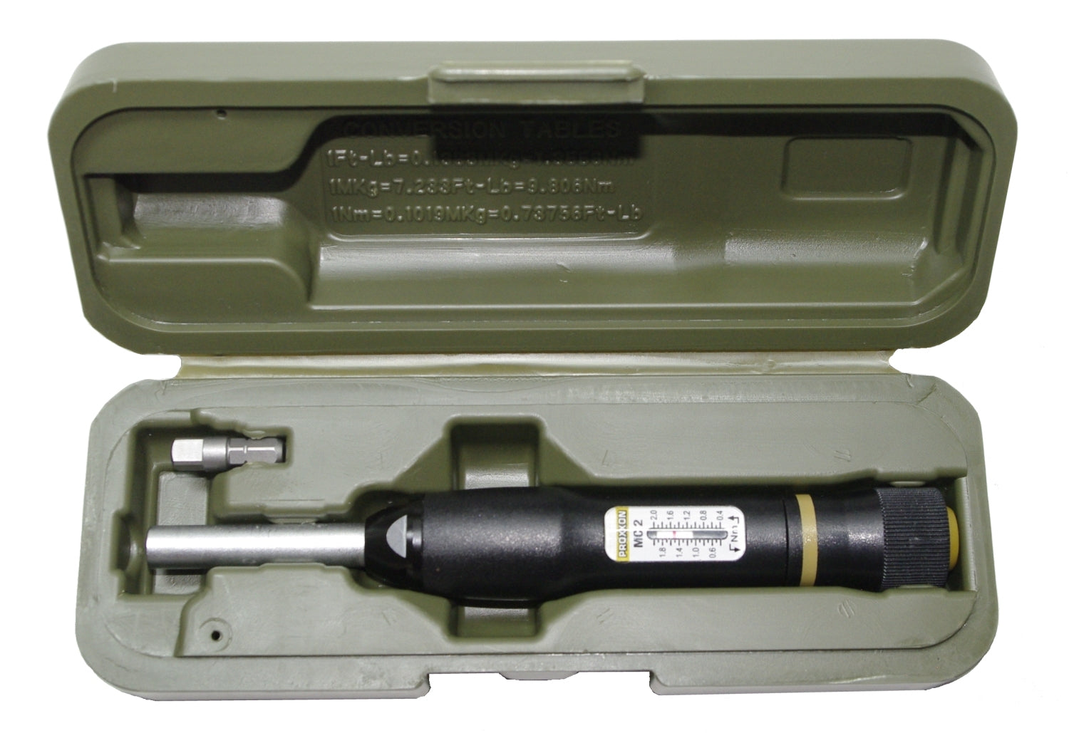 PROXXON 23343 Drehmomentschlüssel / Drehmomentschrauber MC2 0,4-2Nm