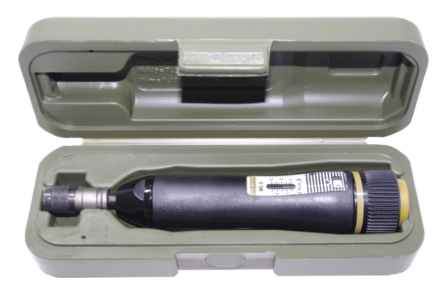 PROXXON 23347 Drehmomentschlüssel / Drehmomentschrauber MC5 1-5,0 Nm