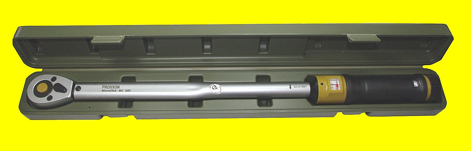 PROXXON 23354 Drehmomentschlüssel MC320 60 - 320 Nm Antrieb 12,5mm (1/2")