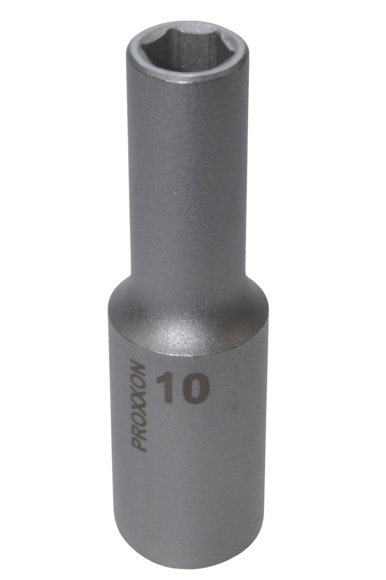 PROXXON 23355 Tiefbett Steckschlüsseleinsatz / Nuss 10mm Antrieb 12,5mm (1/2")