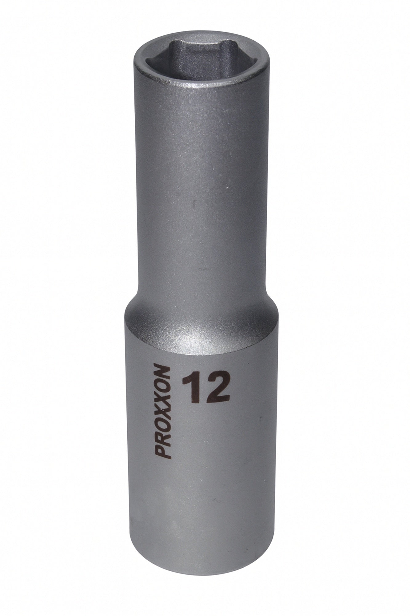 PROXXON 23357 Tiefbett Steckschlüsseleinsatz / Nuss 12mm Antrieb 12,5mm (1/2")