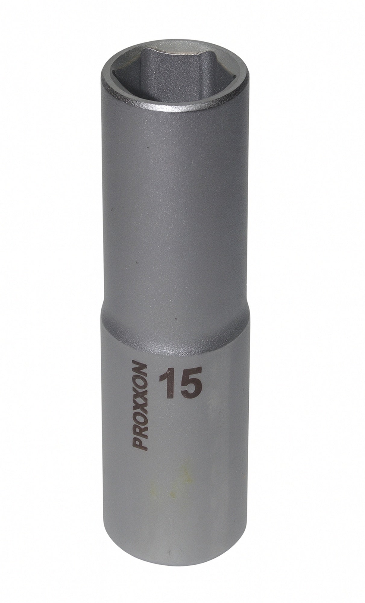 PROXXON 23360 Tiefbett Steckschlüsseleinsatz / Nuss 15mm Antrieb 12,5mm (1/2")