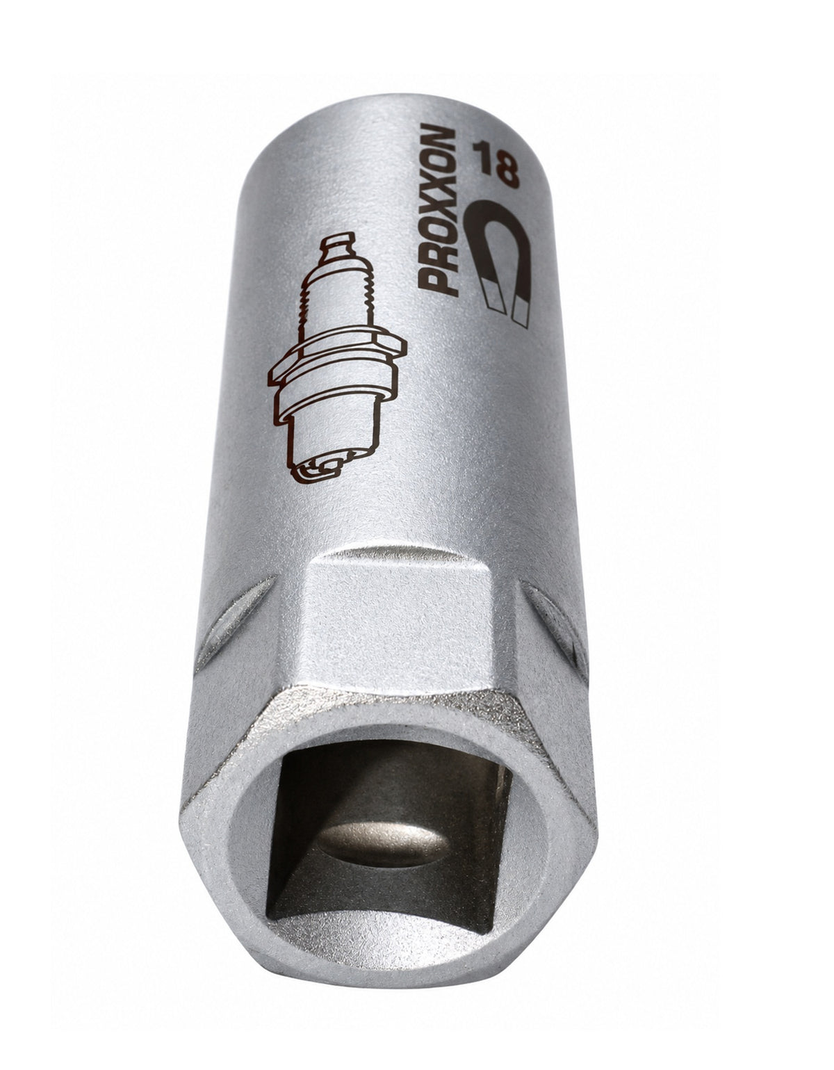 PROXXON 23394 Zündkerzen Nuss 18mm mit Magneteinsatz Antrieb 12,5mm(1/2")