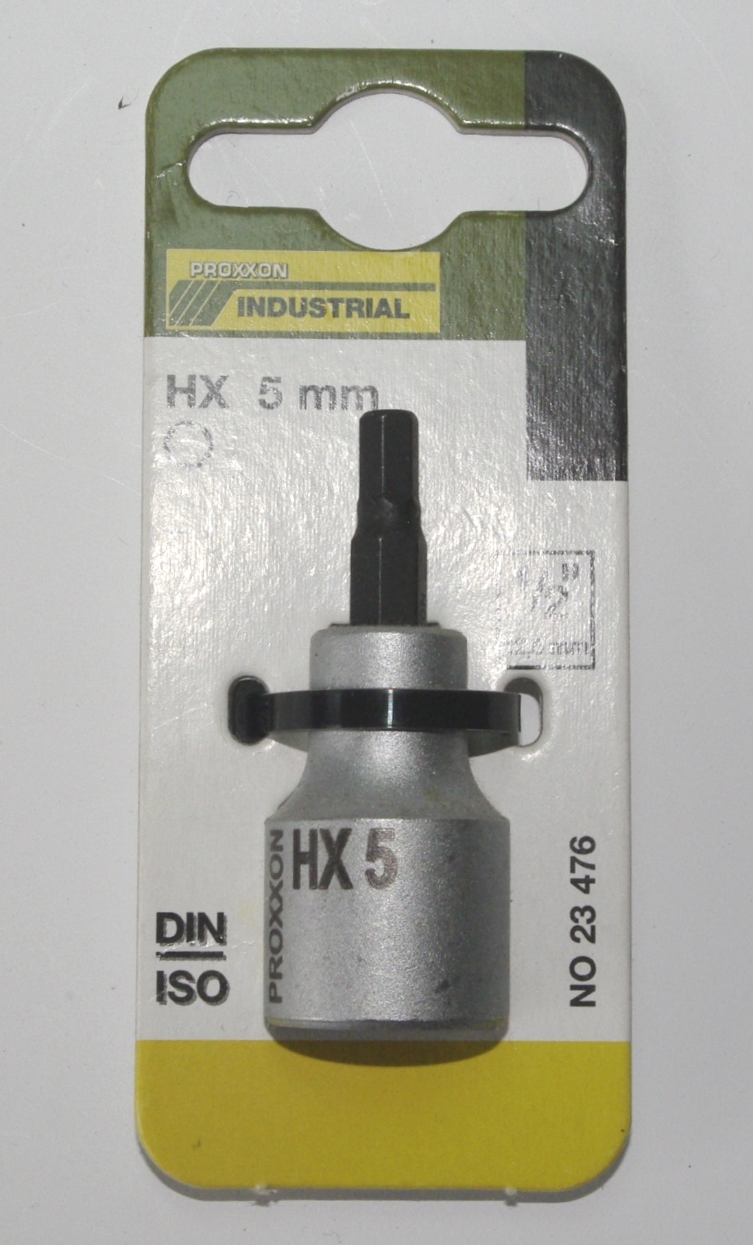PROXXON 23476 Innensechskant Einsatz HX5 5mm Länge 55mm Antrieb 12,5mm (1/2")