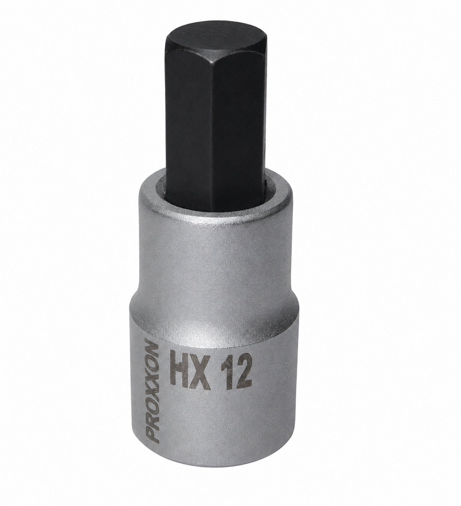 PROXXON 23481 Innensechskant Einsatz HX12 12mm Länge 55mm Antrieb 12,5mm (1/2")