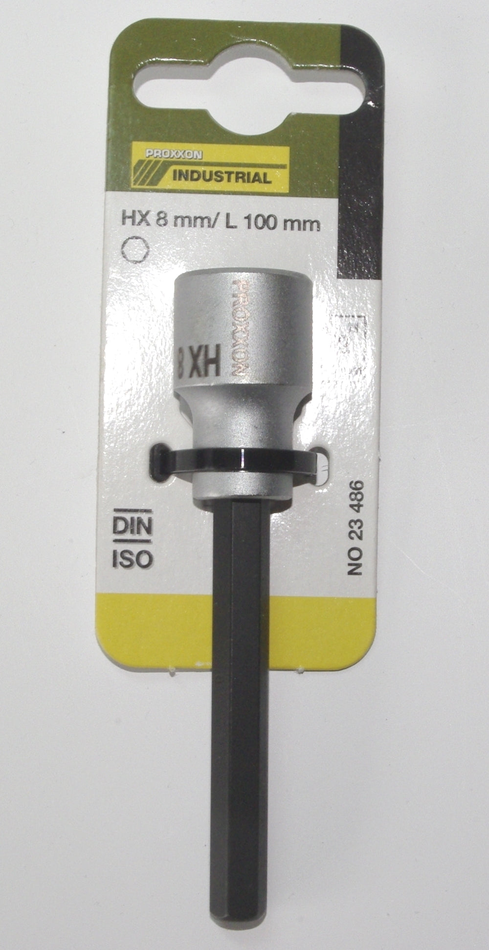 PROXXON 23486 Innensechskant Einsatz HX8 8mm Länge 100mm Antrieb 12,5mm (1/2")