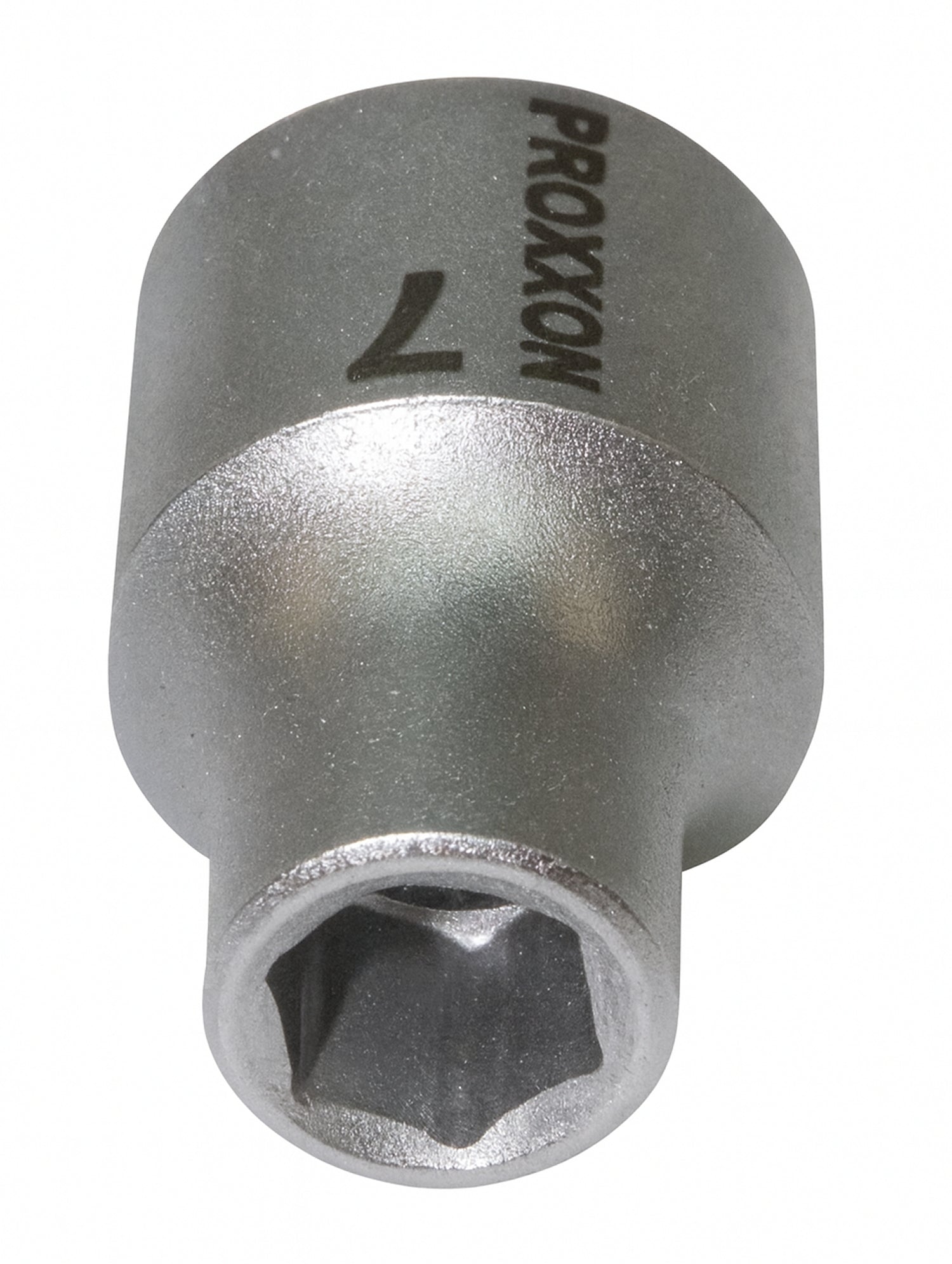 PROXXON 23502 Steckschlüsseleinsatz / Nuss 7mm Antrieb 10mm (3/8")
