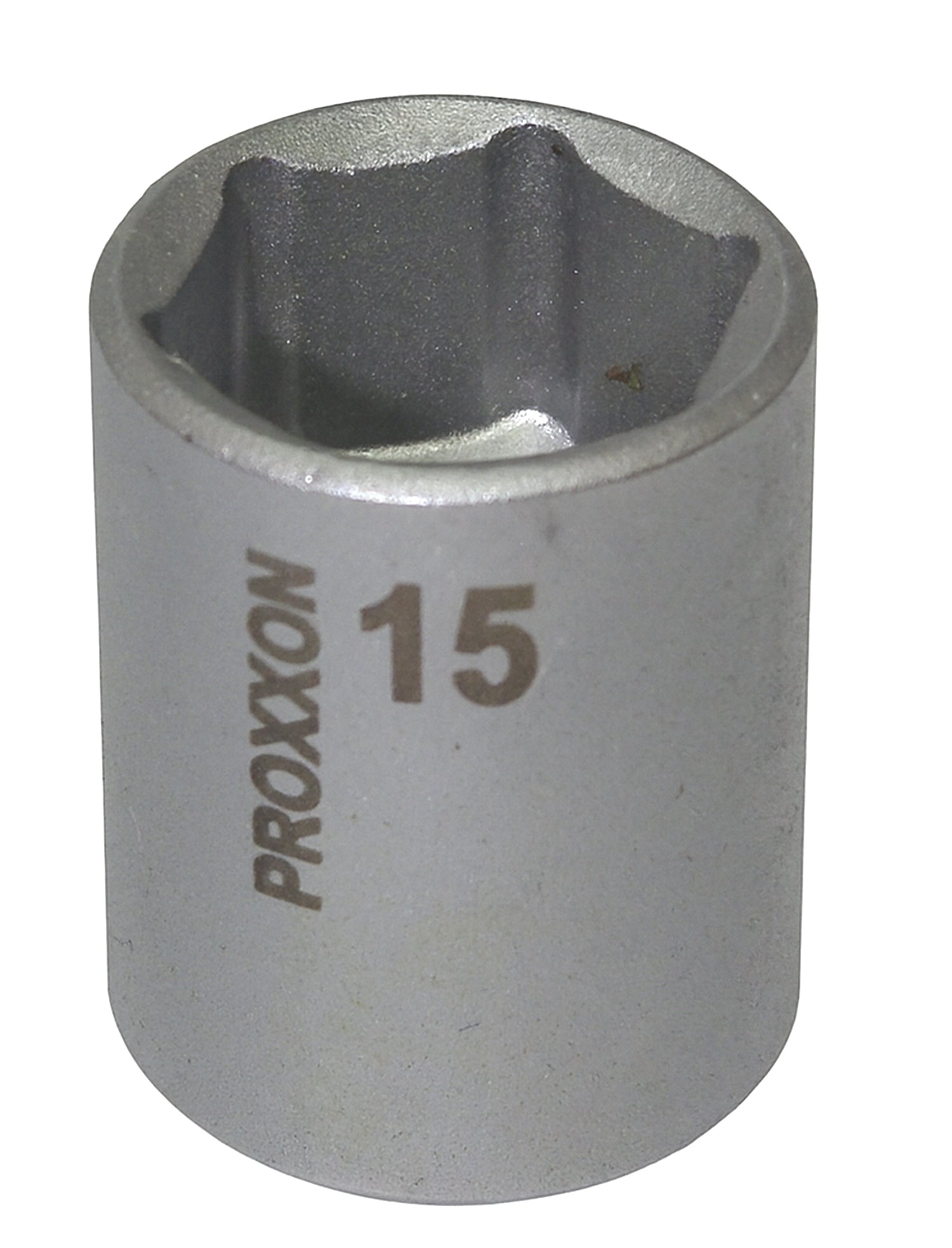 PROXXON 23518 Steckschlüsseleinsatz / Nuss 15mm Antrieb 10mm (3/8')