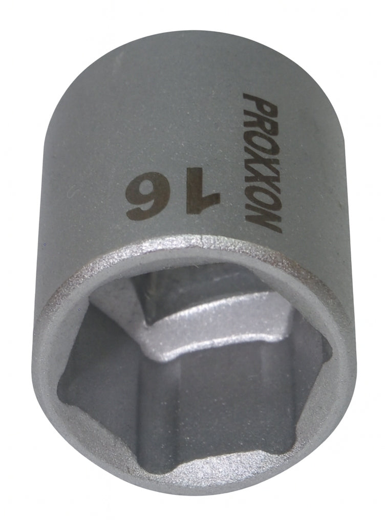 PROXXON 23520 Steckschlüsseleinsatz / Nuss 16mm Antrieb 10mm (3/8")