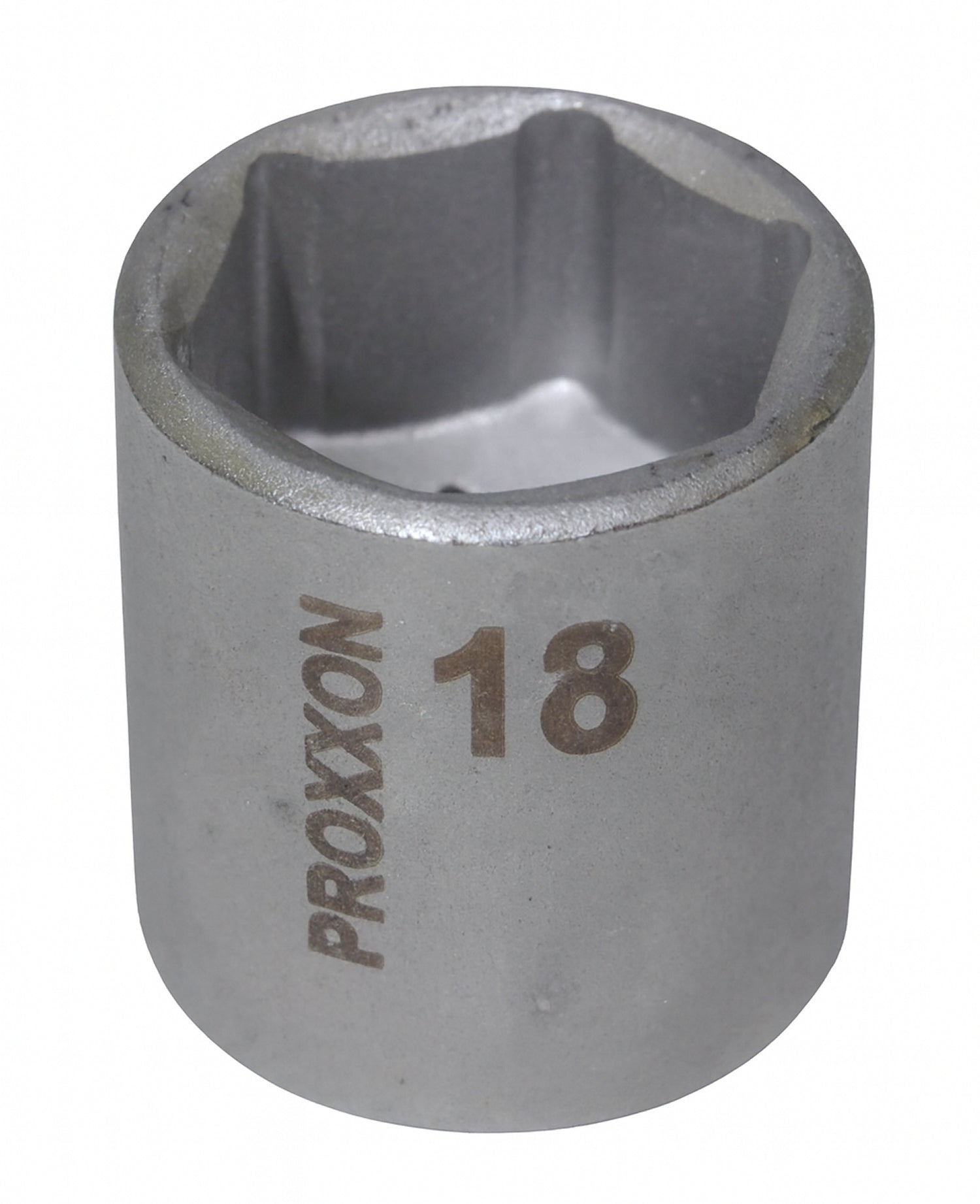 PROXXON 23523 Steckschlüsseleinsatz / Nuss 18mm Antrieb 10mm (3/8")