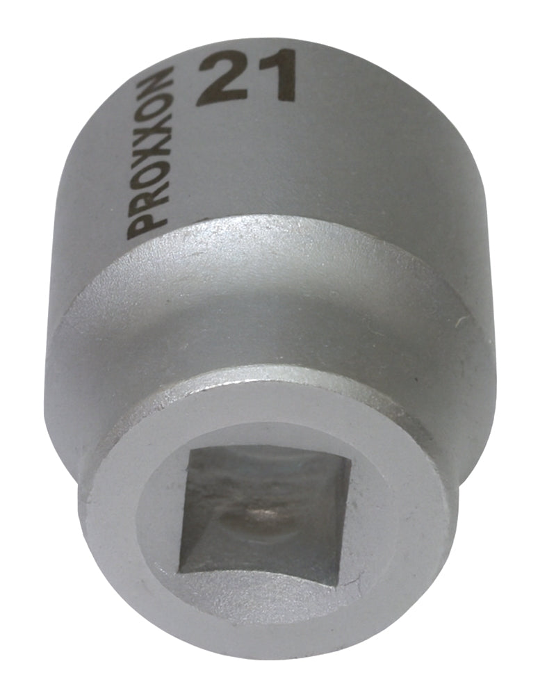 PROXXON 23526 Steckschlüsseleinsatz / Nuss 21mm Antrieb 10mm (3/8')