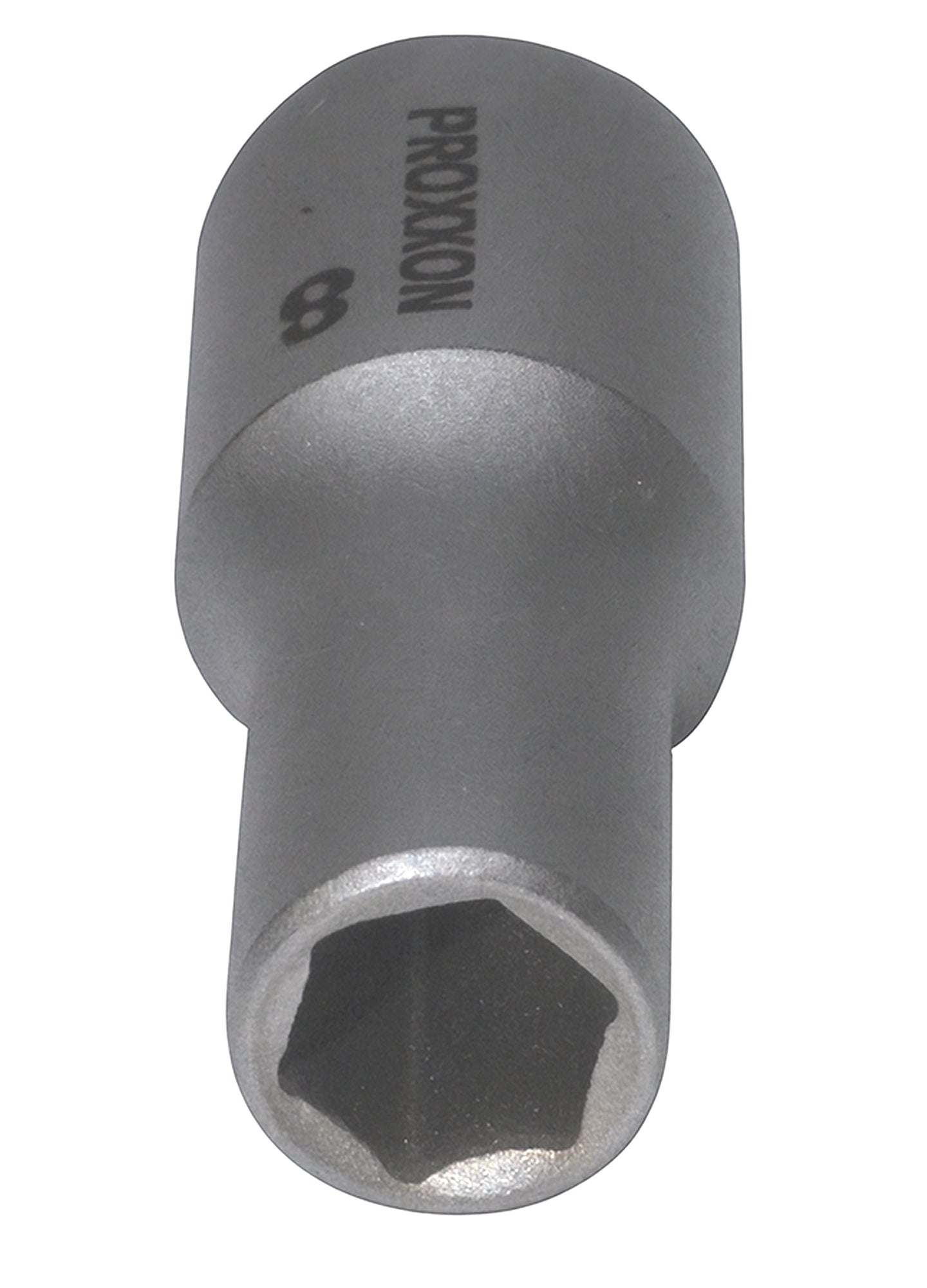 PROXXON 23532 Tiefbett Steckschlüsseleinsatz / Nuss 8mm Antrieb 10mm (3/8")