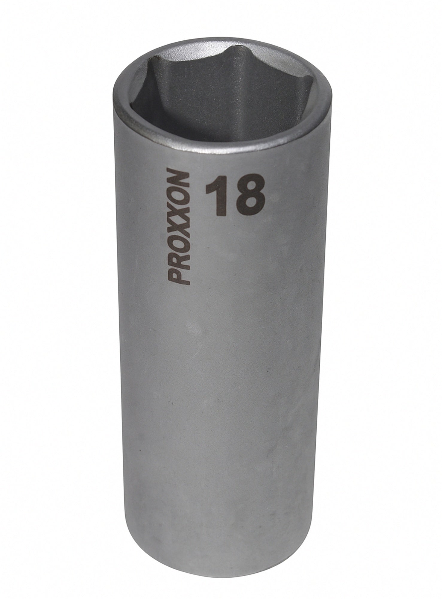 PROXXON 23548 Tiefbett Steckschlüsseleinsatz / Nuss 18mm Antrieb 10mm (3/8")